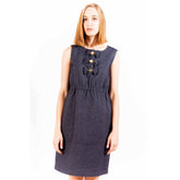 Love Moschino Blue Cotton Women Dress -   -  Love Moschino.