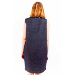 Love Moschino Blue Cotton Women Dress -   -  Love Moschino.