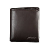 Calvin Klein Brown Leather Men Wallet -  Leather Wallet for Men -  Calvin Klein.