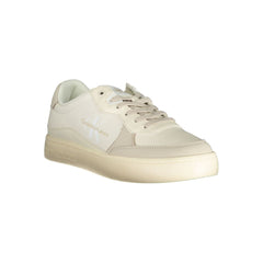 Calvin Klein Elegant White Sneakers with Contrast Accents -   -  Calvin Klein.