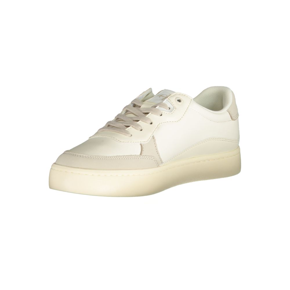 Calvin Klein Elegant White Sneakers with Contrast Accents -   -  Calvin Klein. Calvin Klein Elegant White Sneakers with Contrast Accents -   -  Calvin Klein.