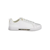 Tommy Hilfiger Chic White Lace-Up Sneakers with Contrast Detail -   -  Tommy Hilfiger.