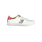 Napapijri White Polyester Men Sneaker -   -  Napapijri.