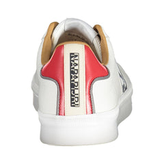 Napapijri White Polyester Men Sneaker -   -  Napapijri.