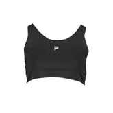 Fila Black Polyester Women Sports Bra -   -  Fila.