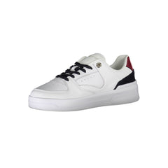 Tommy Hilfiger White Leather Women Sneaker -   -  Tommy Hilfiger.