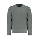 Napapijri Green Cotton Men Sweater -   -  Napapijri.