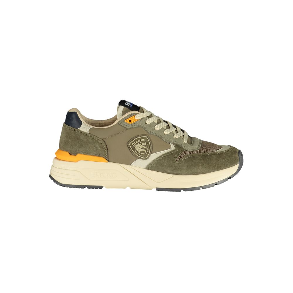 Blauer Green Polyester Men Sneaker -   -  Blauer.