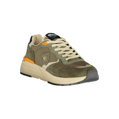 Blauer Green Polyester Men Sneaker -   -  Blauer.