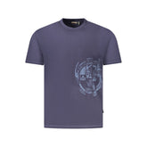 Napapijri Blue Cotton Men T-Shirt -   -  Napapijri.