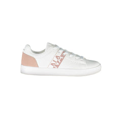 Napapijri White Leather Women Sneaker -   -  Napapijri.