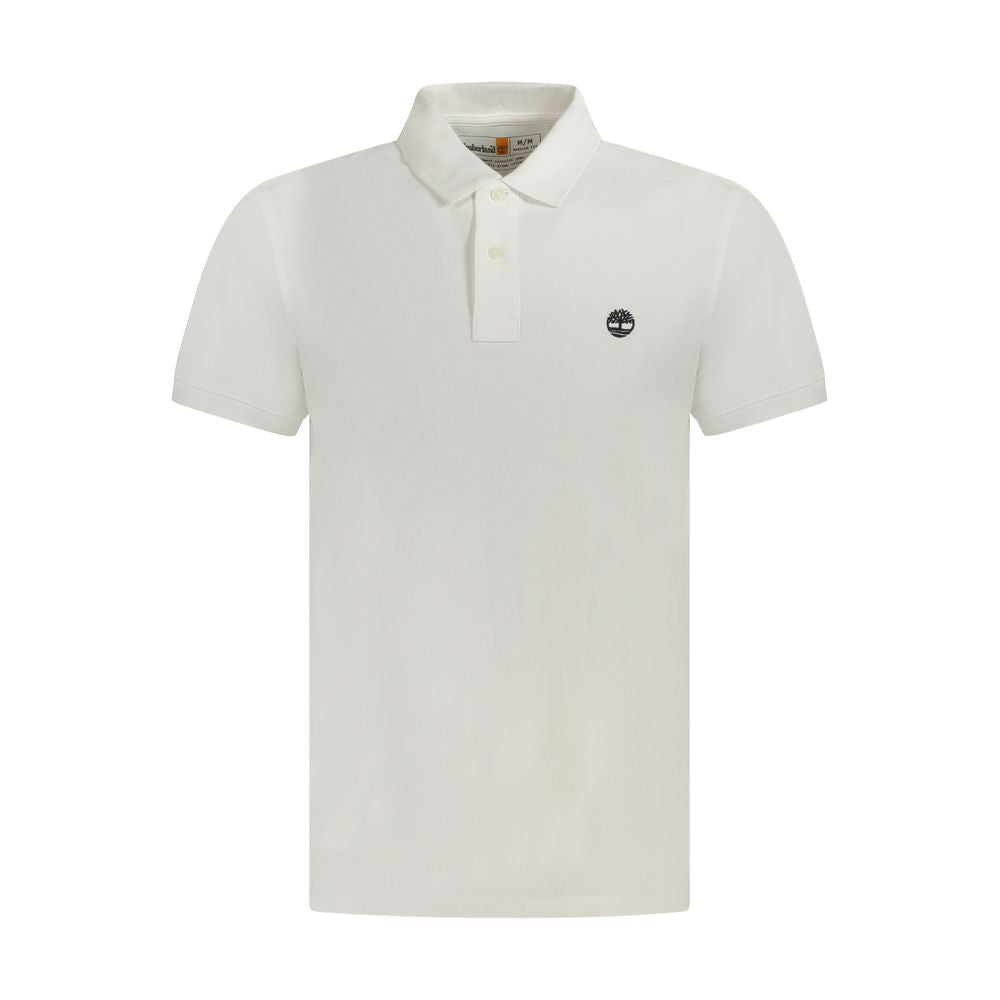 Timberland White Cotton Men Polo Shirt - - Timberland.