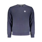 North Sails Blue Cotton Men Sweater -   -  North Sails.