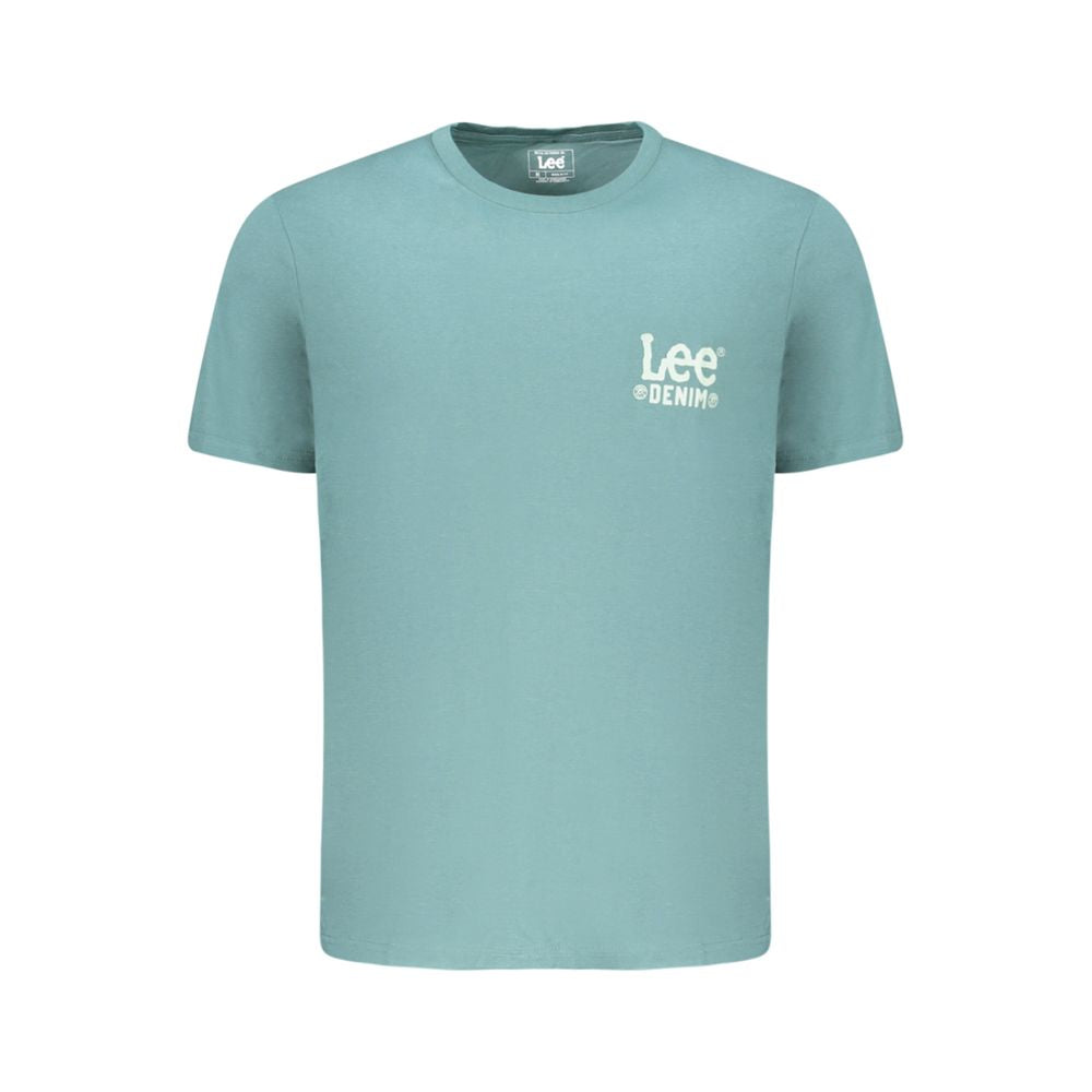 Lee Green Cotton Men T-Shirt -   -  Lee.