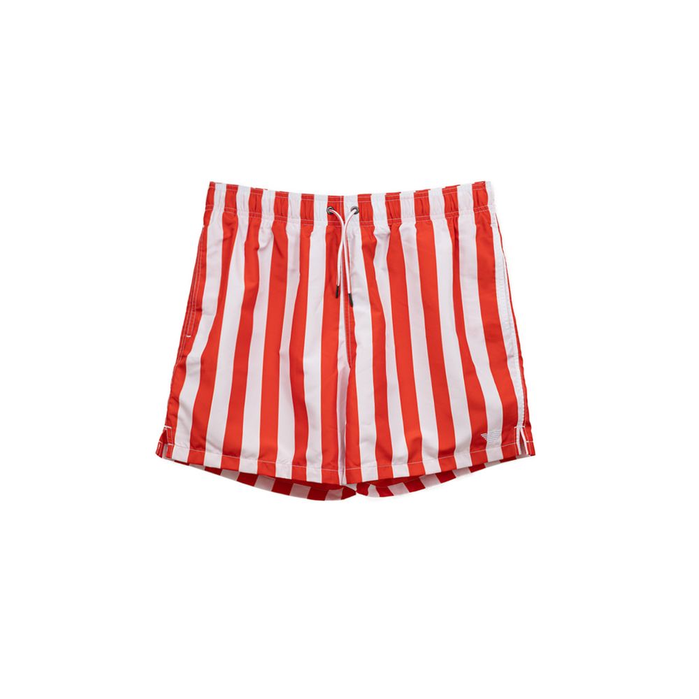 Emporio Armani Red Polyester Swim Short -   -  Emporio Armani.