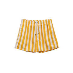 Emporio Armani Yellow Polyester Swim Short -   -  Emporio Armani.