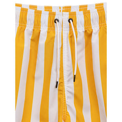 Emporio Armani Yellow Polyester Swim Short -   -  Emporio Armani.