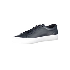 Tommy Hilfiger Blue Leather Men Sneaker -   -  Tommy Hilfiger.