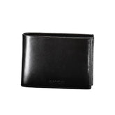 Calvin Klein Black Leather Men Wallet -  Leather Wallet for Men -  Calvin Klein.