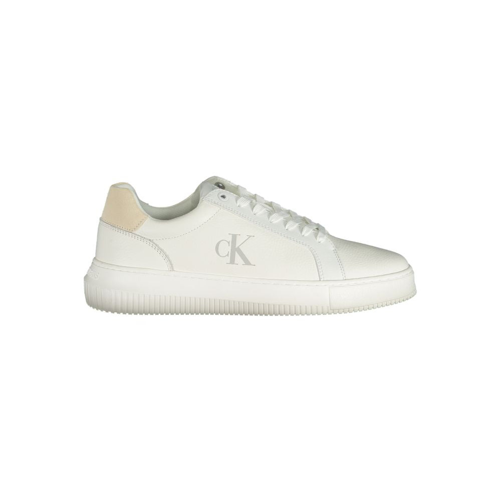 Calvin Klein White Polyethylene Men Sneaker -   -  Calvin Klein.