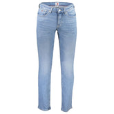 Tommy Hilfiger Light Blue Cotton Men Jeans -   -  Tommy Hilfiger.