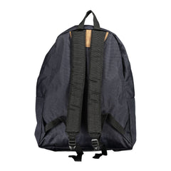 Napapijri Blue Cotton Men Backpack -   -  Napapijri.
