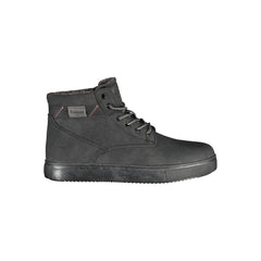 Carrera Chic Black Lace-up Boots with Contrast Details -   -  Carrera.