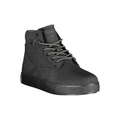 Carrera Chic Black Lace-up Boots with Contrast Details -   -  Carrera.