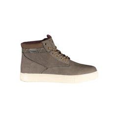 Carrera Chic Brown Lace-up Boots with Contrast Details -   -  Carrera.