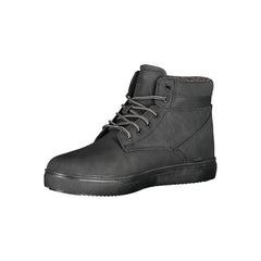 Carrera Chic Black Lace-up Boots with Contrast Details -   -  Carrera.