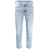 Calvin Klein Light Blue Cotton Men Jeans -   -  Calvin Klein.