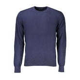 North Sails Blue Cotton Men Sweater -   -  North Sails.