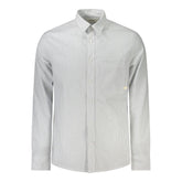 Calvin Klein White Cotton Men Shirt -   -  Calvin Klein.