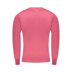 Cavalli Class Red Viscose Men Sweater - - Cavalli Class.