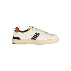 Blauer White Leather Men Sneaker -   -  Blauer.