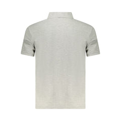 North Sails Gray Cotton Men Polo Shirt -   -  North Sails.