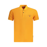 Napapijri Orange Cotton Men Polo Shirt -   -  Napapijri.