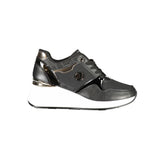 Laura Biagiotti Black Synthetic Women Sneaker -   -  Laura Biagiotti.