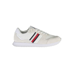 Tommy Hilfiger White Polyester Men Sneaker -   -  Tommy Hilfiger.