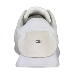 Tommy Hilfiger White Polyester Men Sneaker -   -  Tommy Hilfiger.