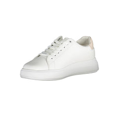 Calvin Klein White Leather Women Sneaker -   -  Calvin Klein.