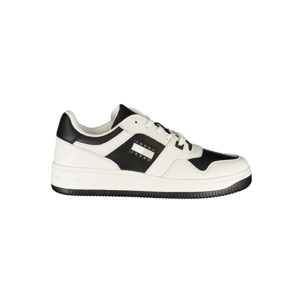 Tommy Hilfiger White Leather Mens Sneaker -   -  Tommy Hilfiger.