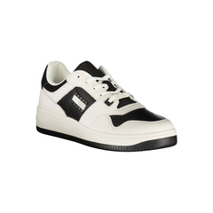 Tommy Hilfiger White Leather Mens Sneaker -   -  Tommy Hilfiger.