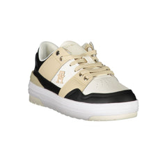 Tommy Hilfiger White Leather Women Sneaker -   -  Tommy Hilfiger.