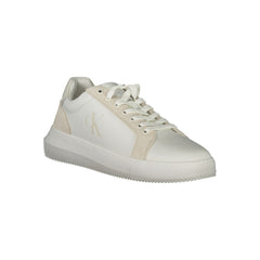 Calvin Klein White Polyethylene Men Sneaker - - Calvin Klein.