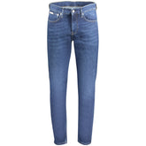 Calvin Klein Blue Cotton Men Jean -   -  Calvin Klein.