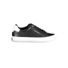 Calvin Klein Black Leather Women Sneaker -   -  Calvin Klein.