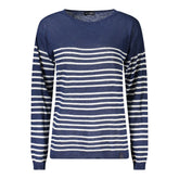 North Sails Blue Cotton Women Sweater -   -  North Sails.