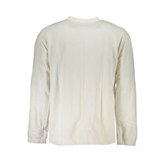 Calvin Klein White Cotton Men Sweater - - Calvin Klein.