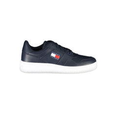 Tommy Hilfiger Blue Contrast Sneakers with Logo Detail -   -  Tommy Hilfiger.